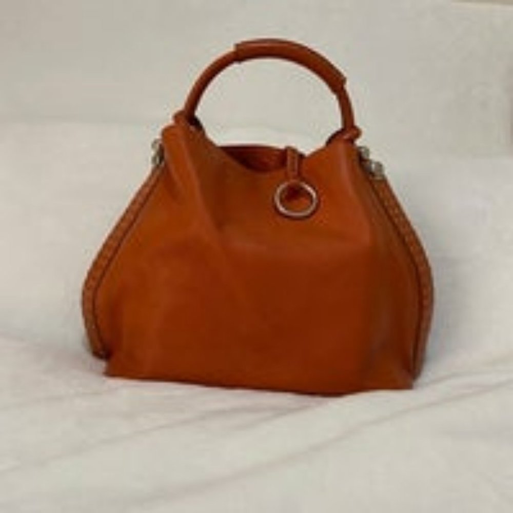 AUTHENTIC BCBGMaxAzria leather Zaria shoulder bag